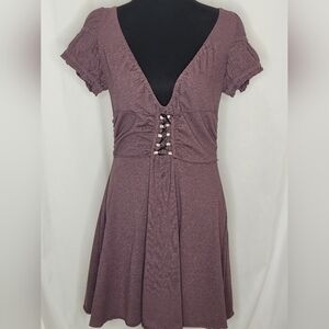 Free People Mauve Mini Dress